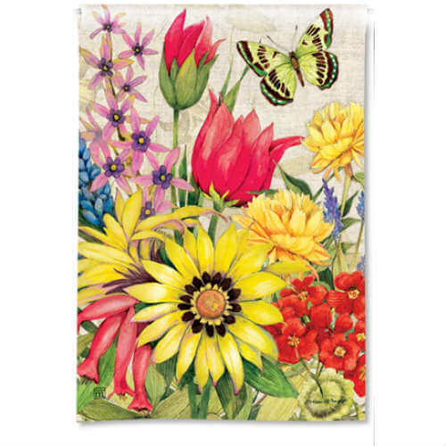 BreezeArt Botanical Garden Garden Flag