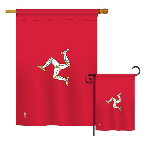 Isle of Man - Impressions Decorative Flag Collection - HG140115