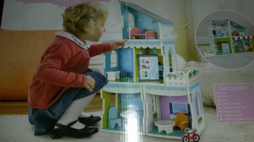 genavieve collection interchangeable dollhouse..new