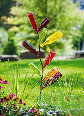 Garden Hardware Metal Bottle Tree Sculpture Outdoor Yard Art PING