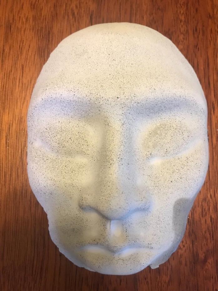 Concrete Face Mask Pond Decor Garden Spirits Wicca Magick