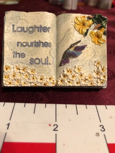 Collectable Magnet/ Figure Laughter Nourishes The Soul