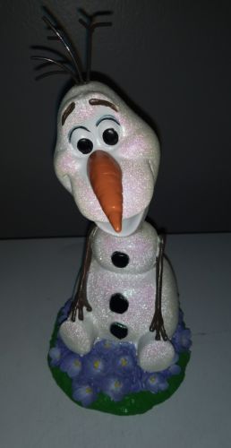 Disney Frozen Olaf Garden Glitter Statue Lawn Ornaments Gnome Decor 10