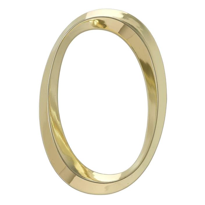 Whitehall Products Classic 6 Inch number 0 Polished Brass
