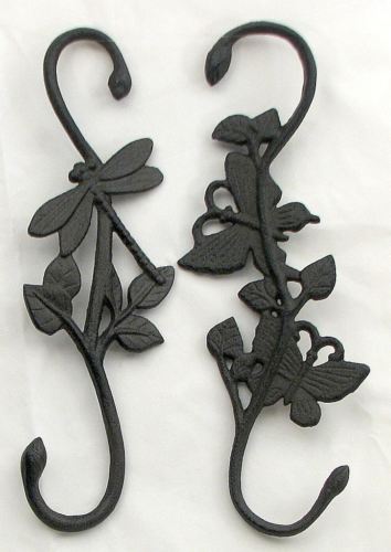 Cast Iron Butterfly & Dragonfly Plant Hanger