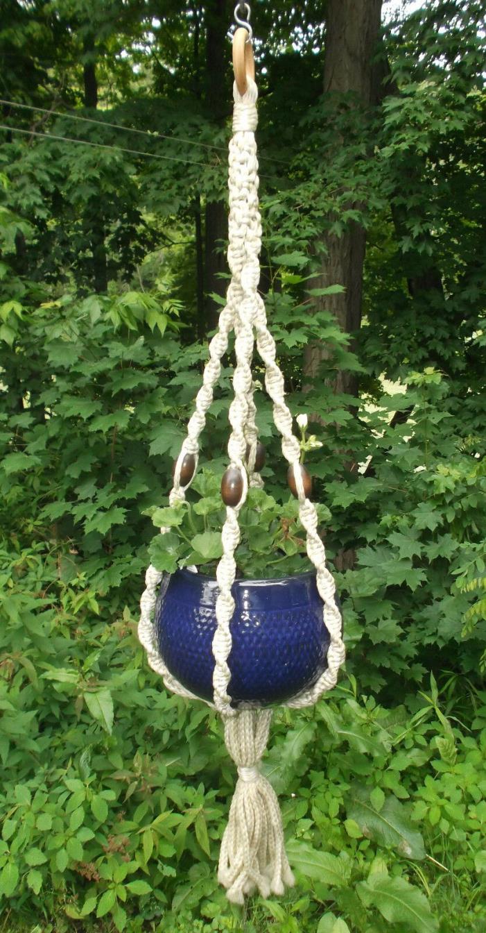 MACRAME PLANT HANGER 48