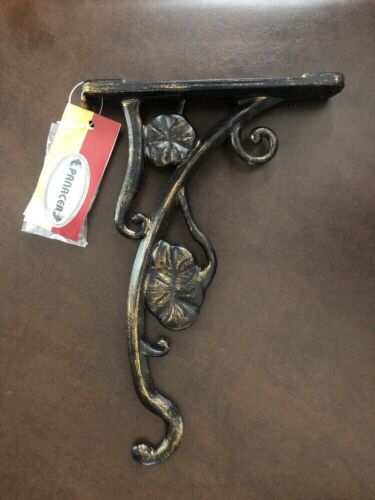PANACEA - 9 In. Plant Bracket With Flowers - #85643