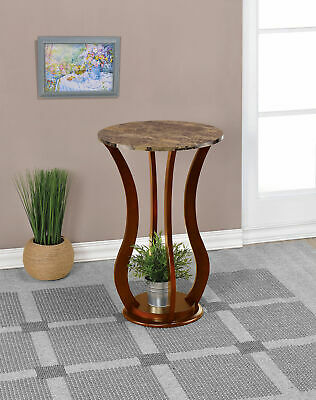 Coaster Plant Stand In Cherry Finish 900926