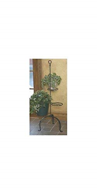 J&J Wire Triple Plant Stand