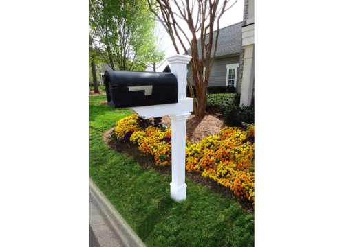 Zippity Outdoor Products Classica Mailbox Post with No-Dig Steel Pipe Anchor