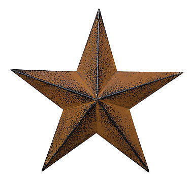 Rust & Black Barn Star