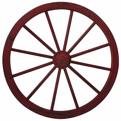 Leigh Country TX 93930 Red Wash Wagon Wheel, 30 Inch