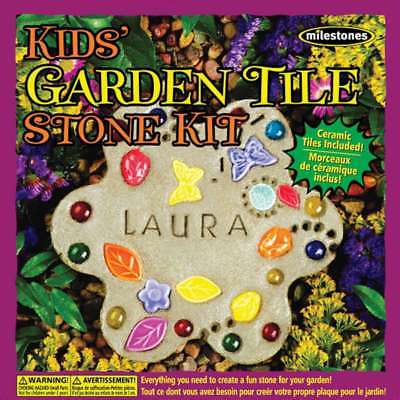 Mosaic Stepping Stone Kit Kids' Garden 601950112418