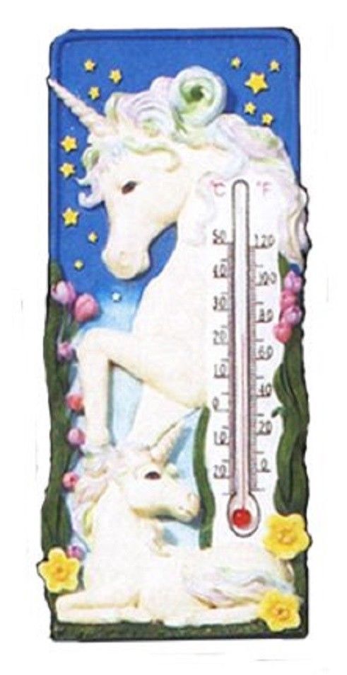 Spoontiques 7708 Unicorn Stepping Thermometer