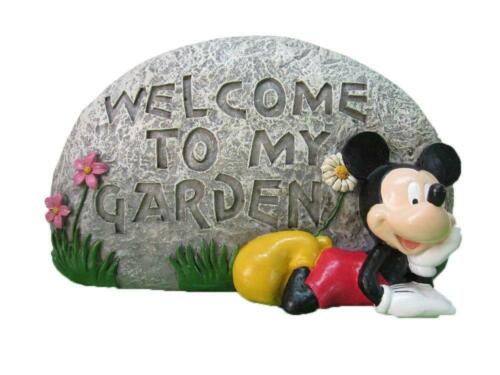 Design International Group LDG88128 Welcome Stone, 4 by 6.75-Inch, Mickey
