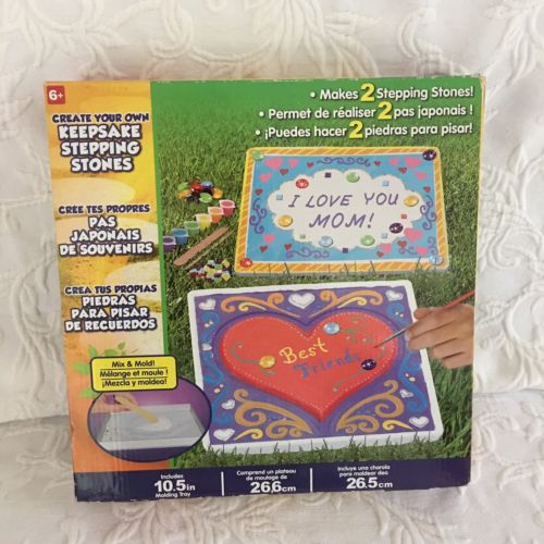 Keepsake Kit Makes 2 Stepping Stones Includes All You Need