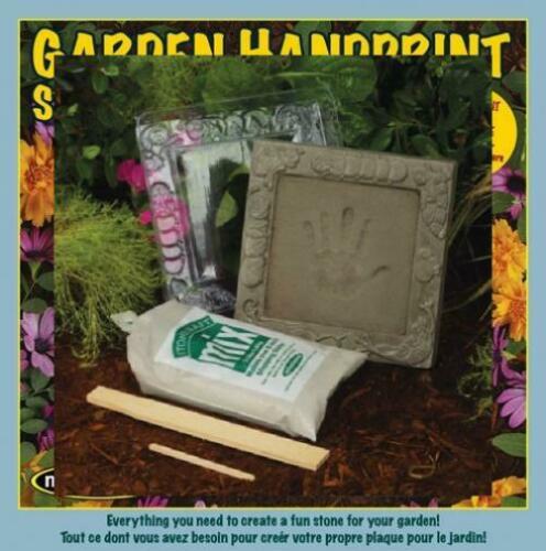 Midwest Products Kids Garden Handprint Stepping Stone Kit