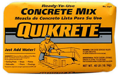 QUIKRETE COMPANIES Concrete Mix, 40-Lbs. 110140