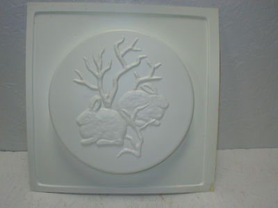 Rabbit Bunny Paver Stone Mold Concrete Stepping Stone Pavement Stone Paving Mold