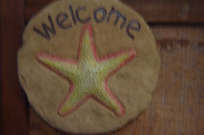 Starfish/Welcome Stepping Stone Or Wall Hanging