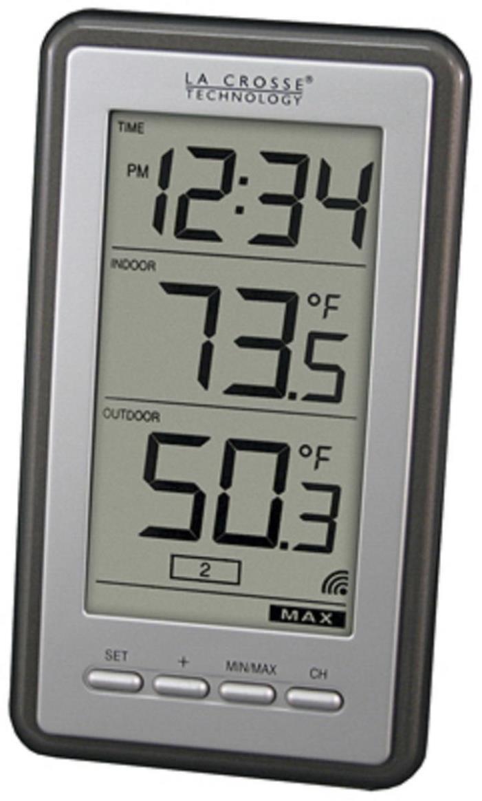 La Crosse Wireless Thermometer, WS-9160U-IT-CBP