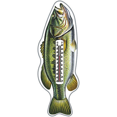 Rivers Edge Products Tin Thermometer, 17