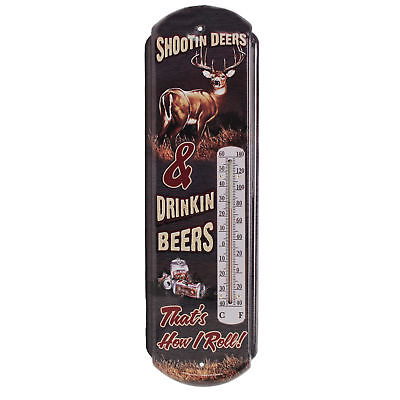 Rivers Edge Products Tin Thermometer, 5