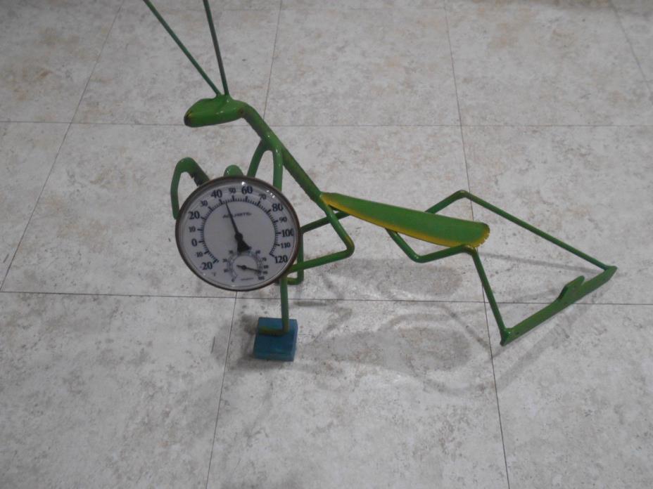 WINDOW MOUNT THERMOMETER PRAYING MANTIS