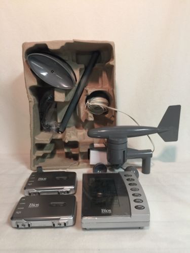 Weather Station With Wind Speed Sensor / Rain Sensor  by Thermor Bios CE1177
