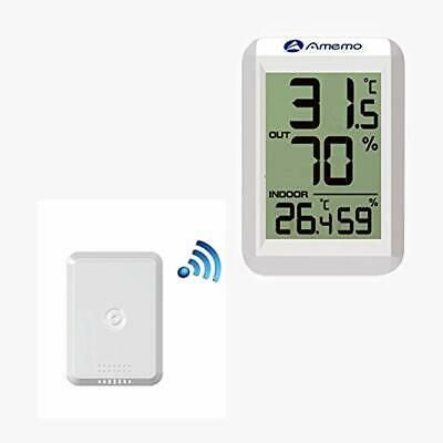 Weather Station FT0423 Digital Hygrometer Thermometer LED Display Indoor Outdoor