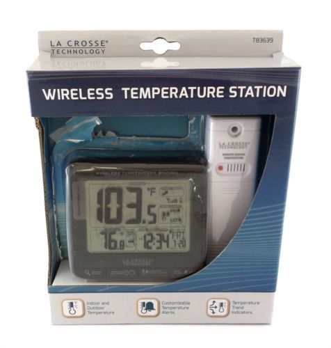 La Crosse Technology T83639 Wireless Temperature Station with TX141-Bv2 Sensor