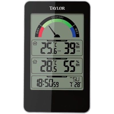 Taylor(R) Precision Products 1732 Indoor Digital Comfort Level Station with Hydr