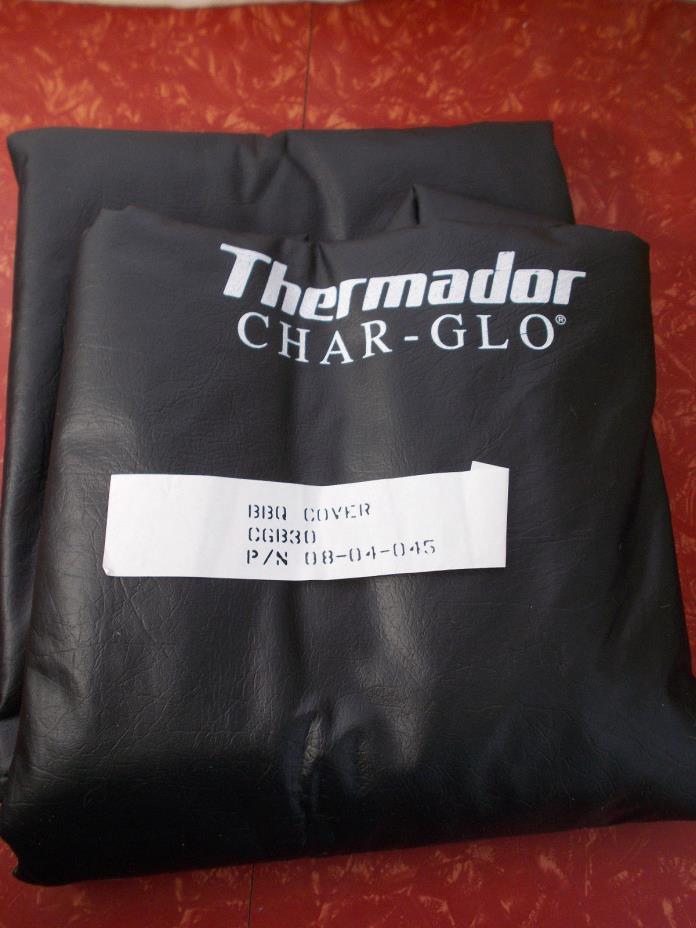 Thermador Char Glo Barbecue Grill Cover for CGB30RCULP Grill Black