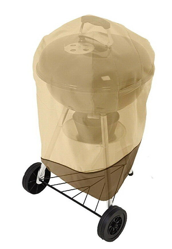 Round Charcoal Kettle Grill BBQ Outdoor Cover Barbecue Magma Waterproof Weber