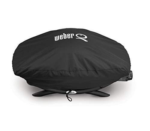 Weber 7111 Grill Cover for Q 200/2000 Series Gas Grills Black new Premium