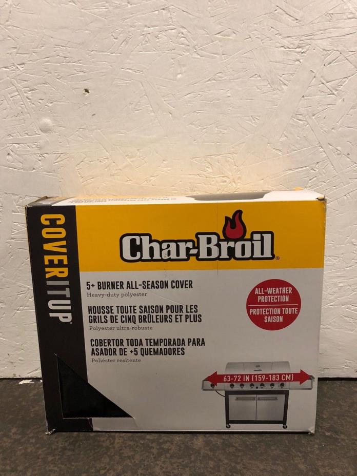 Char-Broil 5+ Burner All-Season Cover New