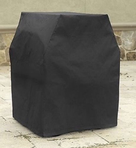Black Grill Cover Waterproof Vinyl Polyester Durable Fabric 30