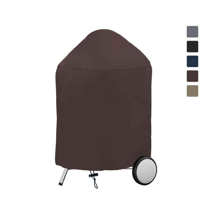 Kettle Grill Cover 12 Oz Waterproof & Weather Resistant Charcoal Grill Cover