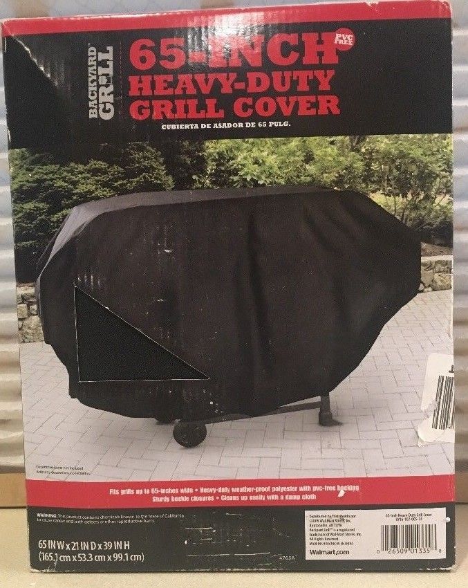 Backyard Grill 65-Inch Heavy-Duty Grill Cover Barbecue Grill Cover #4765A