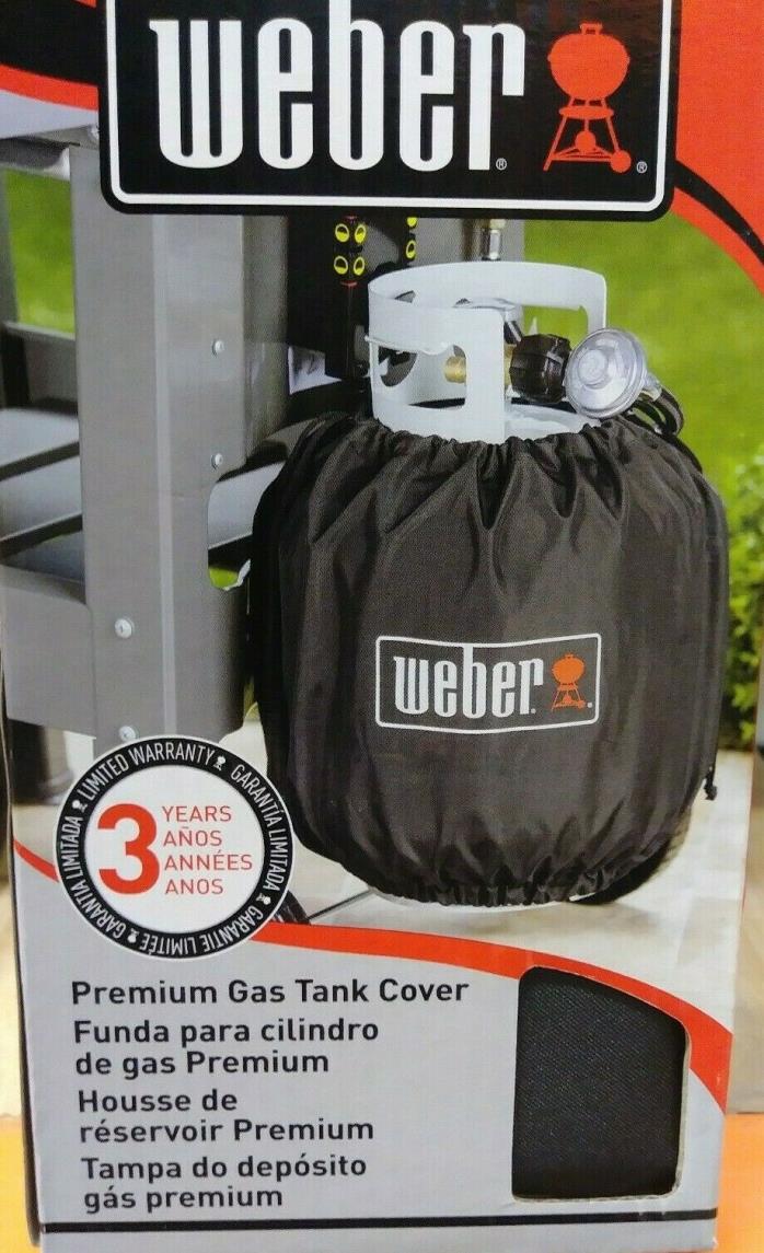 Weber Premium Gas Tank Cover, Fits standard 20 lb tank