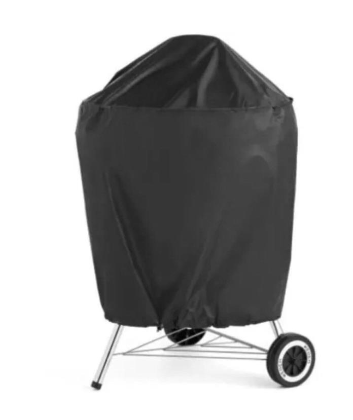 Expert Grill 30-Inch Kettle Grill Cover All Weather PVC Strong Outdoor - Black