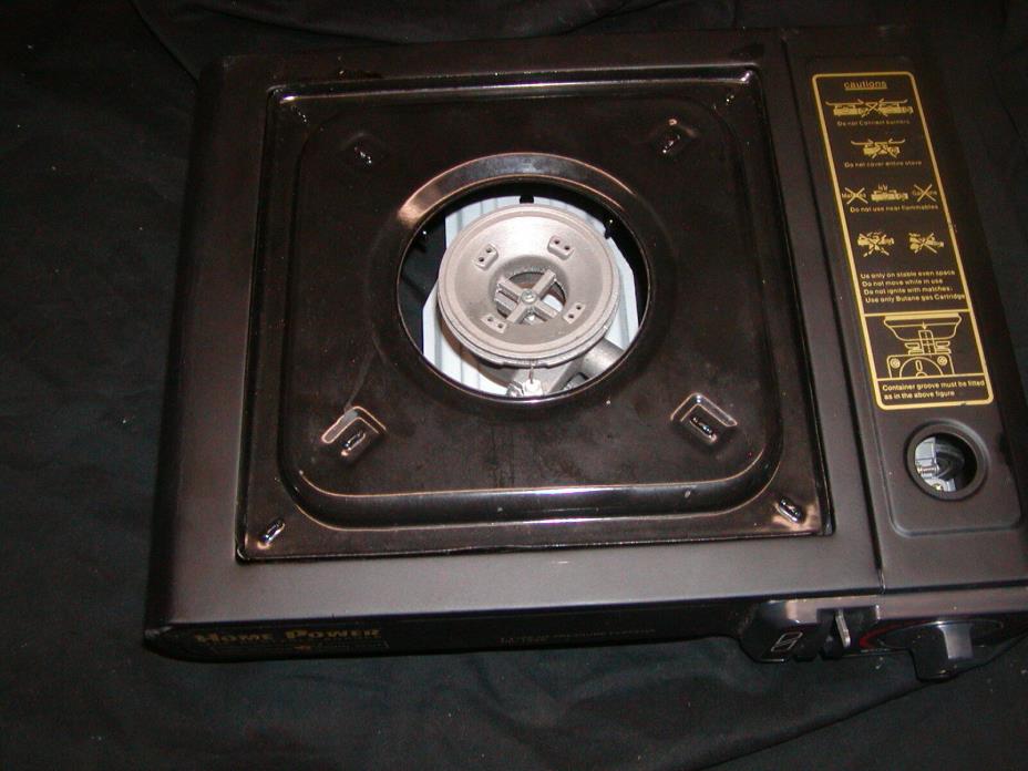 gas stove single burner great for camping     new in box