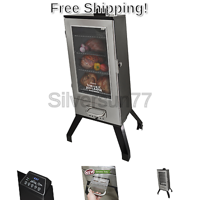 Smoke Hollow 3616DEWS  36-Inch  Digital Electric Smoker with Window, Stainles...
