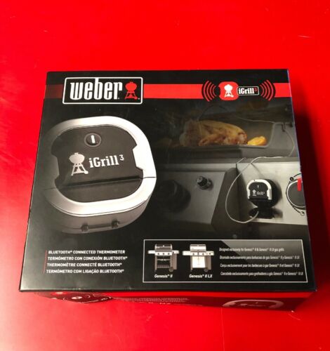Weber iGrill3 Bluetooth Connected Thermometer 7204 upc 077924052132