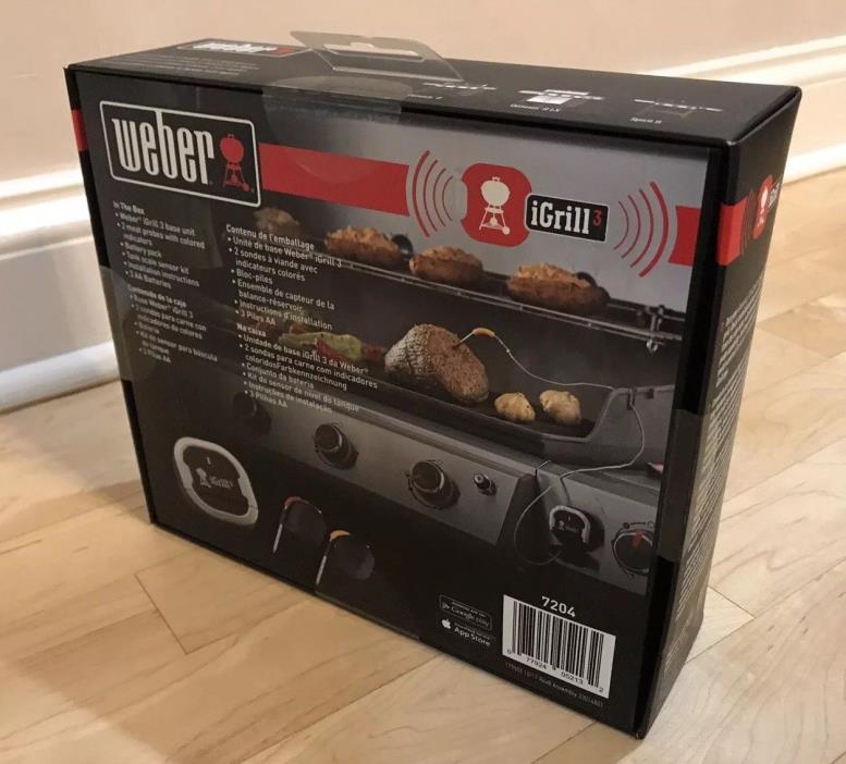 Weber iGrill3 Bluetooth Connected Thermometer (7204)