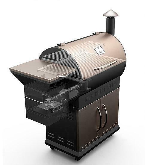 Z Grills Master 700D Wood Pellet BBQ & Smoker WITH UPDATED CART