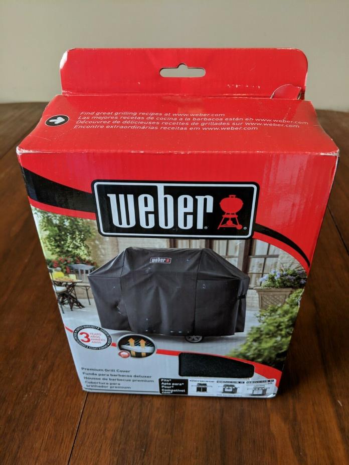 Weber Premium Grill Cover Built for Genesis II LX 300 series and 300 series 7130
