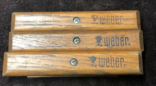 Genuine Vintage Weber Grill Wood Handles