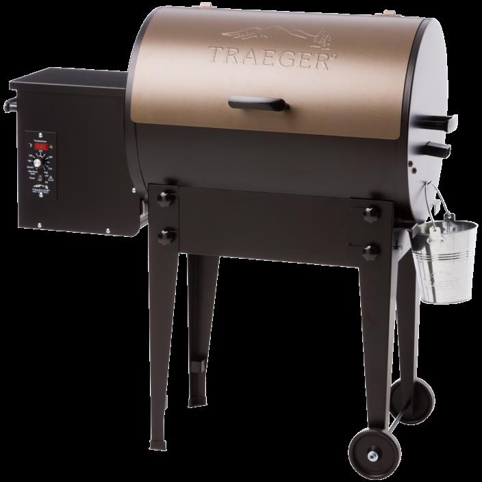 Traeger TFB30LZB (TFB29LZA) Tailgater Bronze Pellet Grill With EZ Fold Legs