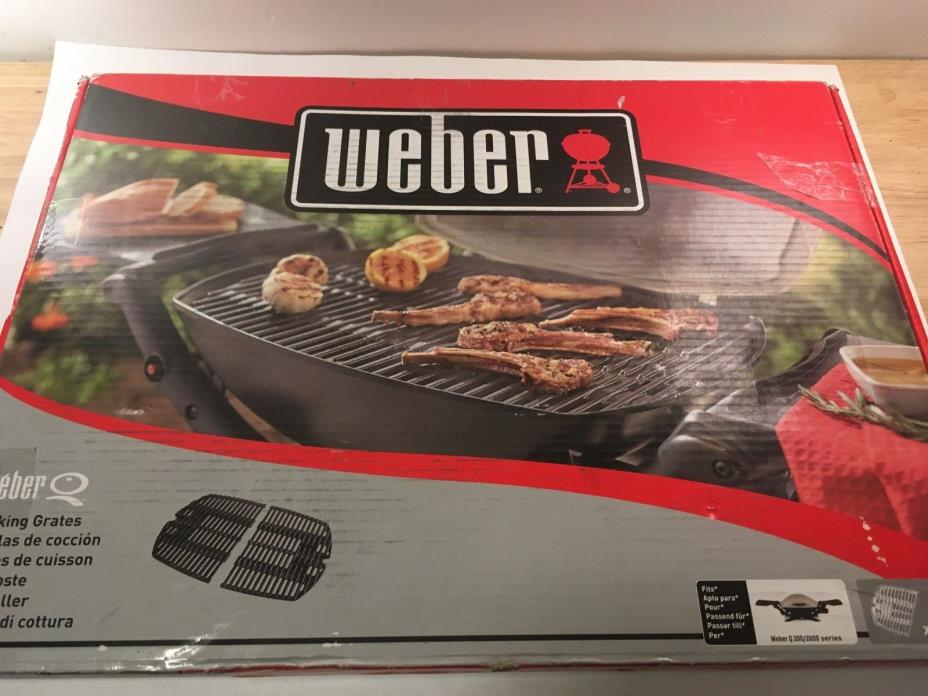 Weber 7645 Replacement Cooking Grates for Q200 / 2000 Series Gas Grills